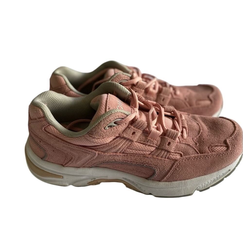 Vionic Women’s Walker Mauve Suede Sneakers Size 7.5 - Picture 1 of 6